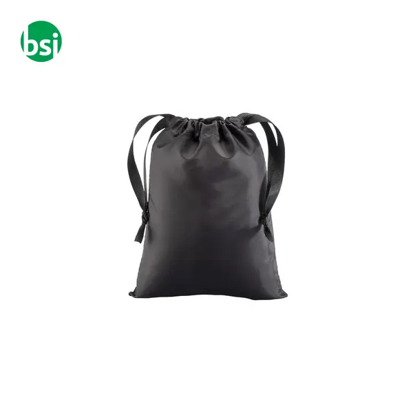 Sacchetto regalo rPET 210T chiusura a strozzo 15x20 -  2