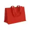 Shopper cotone dettagli juta 50x35x22 FLAVIA - Anteprima 6
