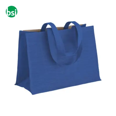 Shopper cotone dettagli juta 50x35x22 FLAVIA - Immagine 16