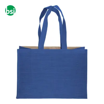 Shopper cotone dettagli juta 50x35x22 FLAVIA - Immagine 17