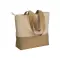 Shopper cotone e juta personalizzate 50x38x13 FLAVIANA - Anteprima 5