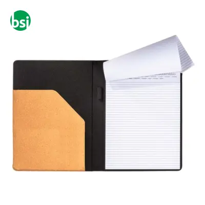 Cartella congresso e organizer in sughero A4 20 fogli - Immagine 2