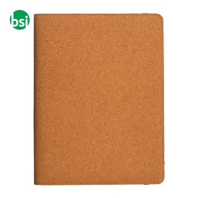 Cartella congresso e organizer in sughero A4 20 fogli - Immagine 3