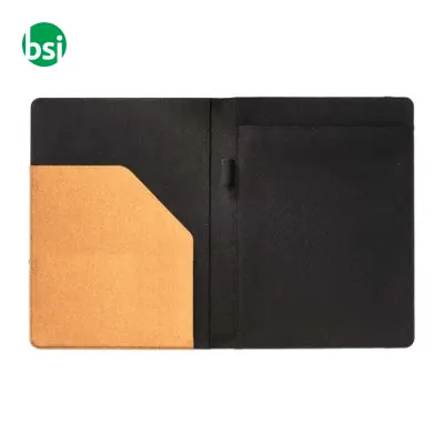 Cartella congresso e organizer in sughero A4 20 fogli - Immagine 4
