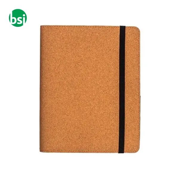 Cartella organizer in sughero A5 blocco 64 fogli -  1