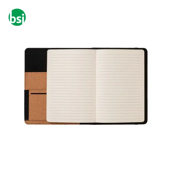 Cartella organizer in sughero A5 blocco 64 fogli -  4