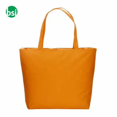 Borsa mare in poliestere manici lunghi chiusura zip - Immagine 11