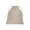 Sacchetto in cotone naturale 135g con rete 25x30 - Anteprima 3
