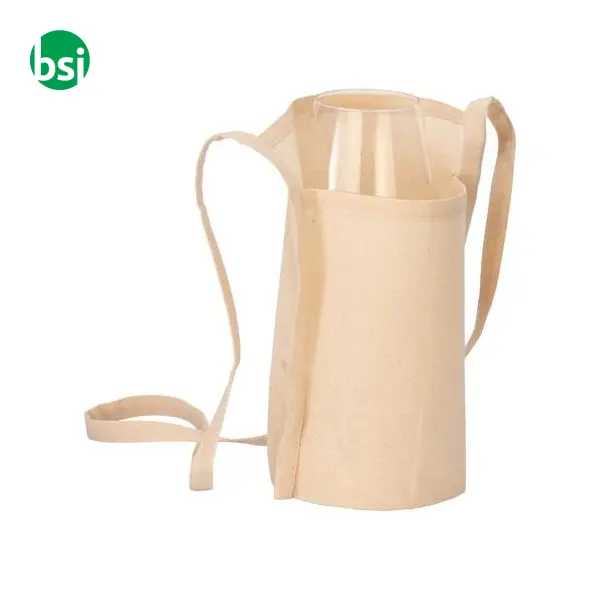 Portabicchiere da degustazione in cotone organico -  4