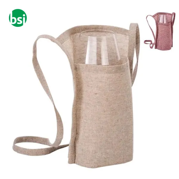 Portabicchiere da degustazione in cotone riciclato -  1