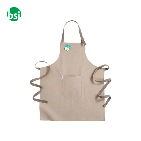 Grembiule lungo in cotone riciclato 190gr -  2