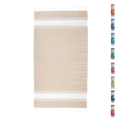 Telo mare-pareo in cotone riciclato 180gr-m2