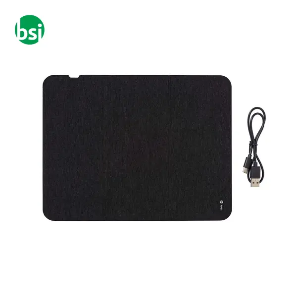 Mousepad e supporto wireless per cellulare in rPET -  9