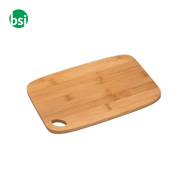 Tagliere da cucina in bamboo con angoli arrotondatie -  1
