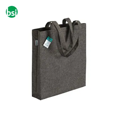 Shopper cotone riciclato personalizzate 38x42x8 GERARDA - Immagine 25