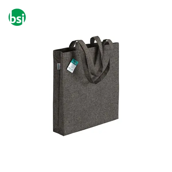 Shopper cotone riciclato personalizzate 38x42x8 GERARDA -  25