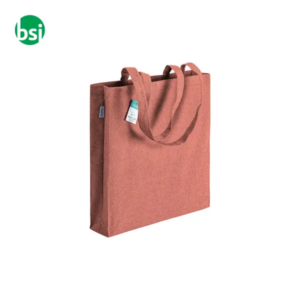 Shopper cotone riciclato personalizzate 38x42x8 GERARDA -  24