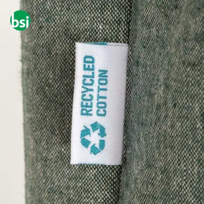 Shopper cotone riciclato personalizzate 38x42x8 GERARDA - Immagine 10