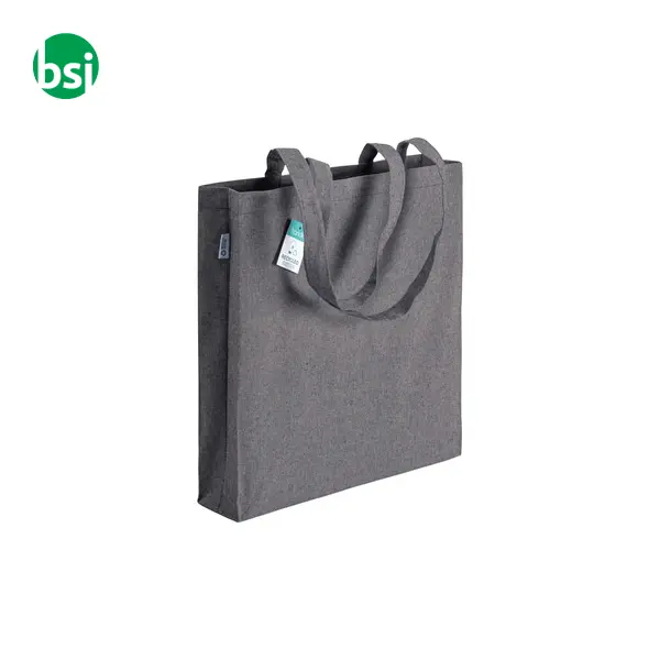 Shopper cotone riciclato personalizzate 38x42x8 GERARDA -  22