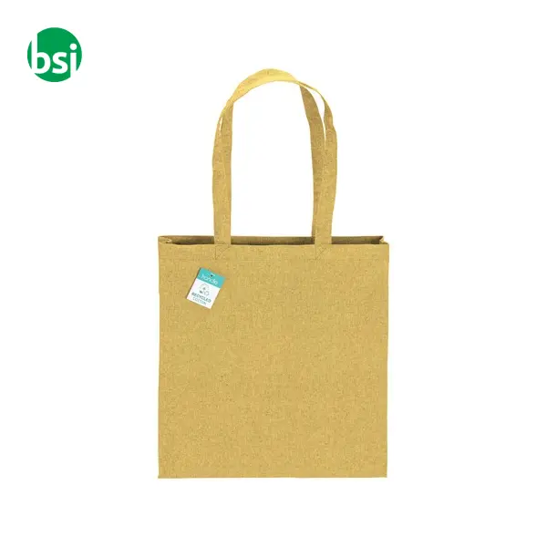 Shopper cotone riciclato personalizzate 38x42x8 GERARDA -  14