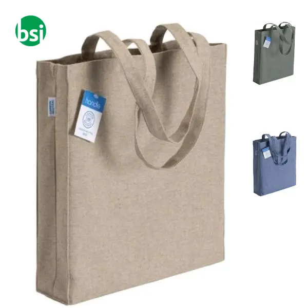 Shopper carbon neutral cotone riciclato 38x42x8 GILDA -  1