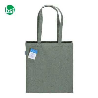 Shopper carbon neutral cotone riciclato 38x42x8 GILDA - Immagine 2