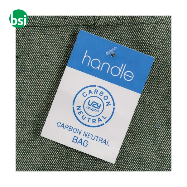 Shopper carbon neutral cotone riciclato 38x42x8 GILDA -  3