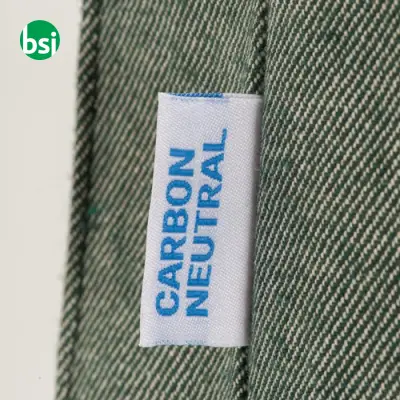 Shopper carbon neutral cotone riciclato 38x42x8 GILDA - Immagine 5