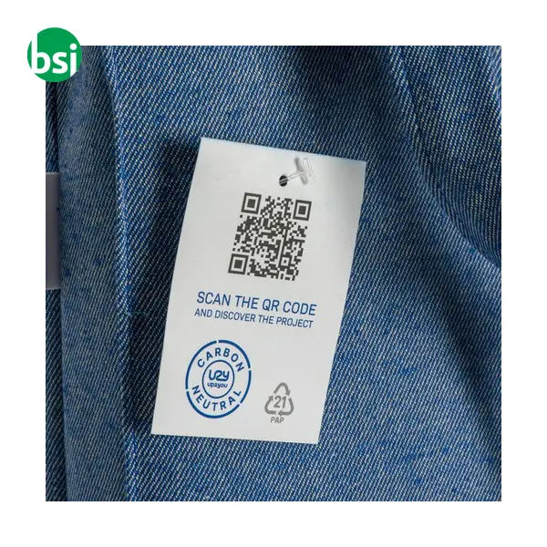 Shopper carbon neutral cotone riciclato 38x42x8 GILDA -  11