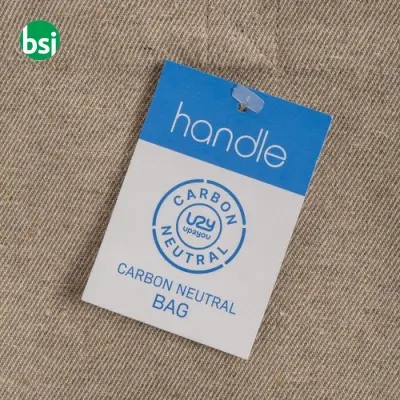 Shopper carbon neutral cotone riciclato 38x42x8 GILDA - Immagine 17