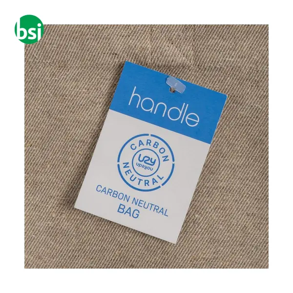 Shopper carbon neutral cotone riciclato 38x42x8 GILDA -  17