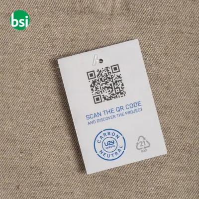 Shopper carbon neutral cotone riciclato 38x42x8 GILDA - Immagine 18