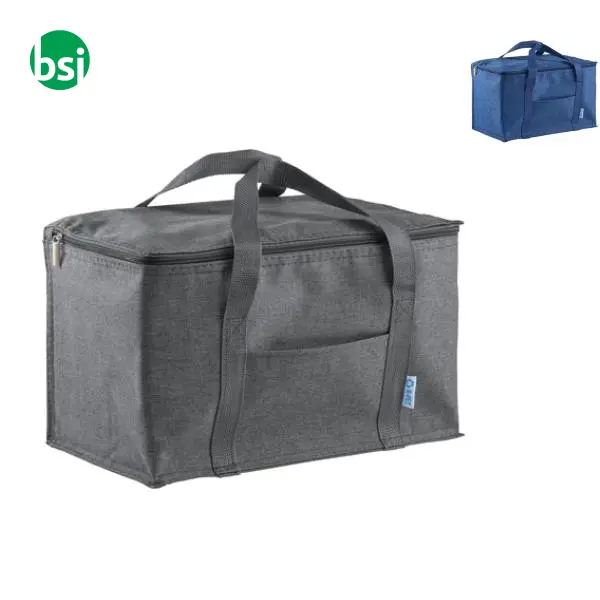 Borsa termica in rPET melange 34x21x20 -  1