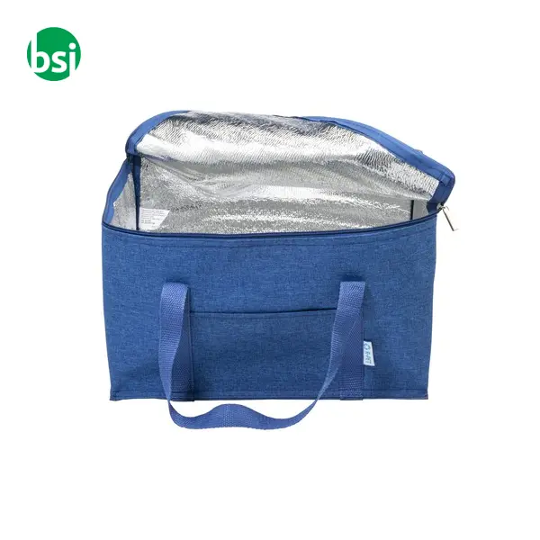 Borsa termica in rPET melange 34x21x20 -  3