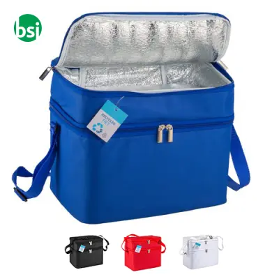 Borsa termica in rPET con interno argentato