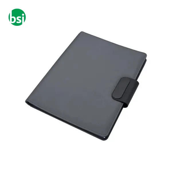 Cartella porta blocco A4 in rPET chiusura a magnete -  5