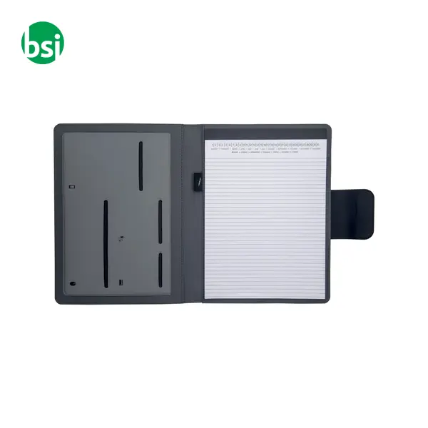 Cartella porta blocco A4 in rPET chiusura a magnete -  3