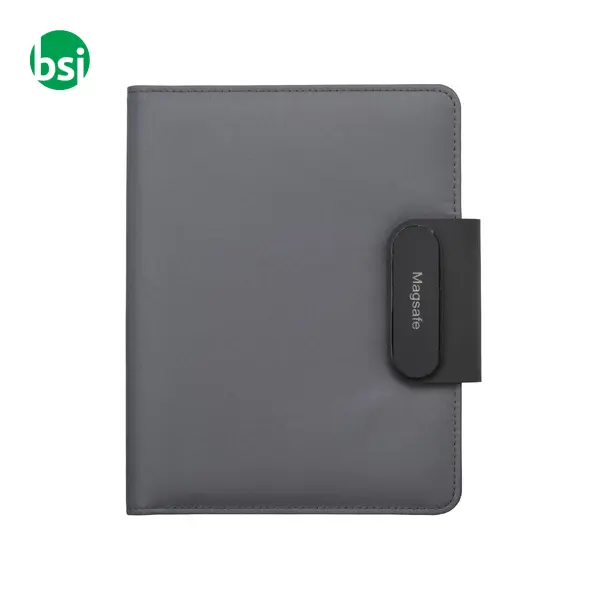Cartella porta blocco A5 in rPET con chiusura a magnete -  2