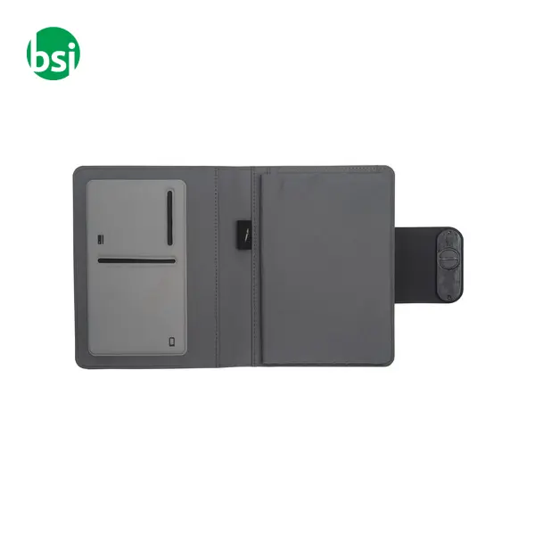 Cartella porta blocco A5 in rPET con chiusura a magnete -  3