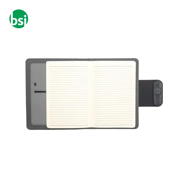 Cartella porta blocco A5 in rPET con chiusura a magnete -  4