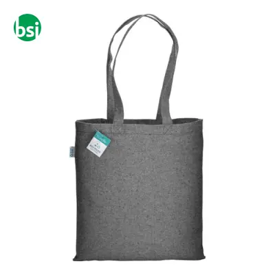 Shopper cotone riciclato personalizzate 38x42 GERTRUD - Immagine 2