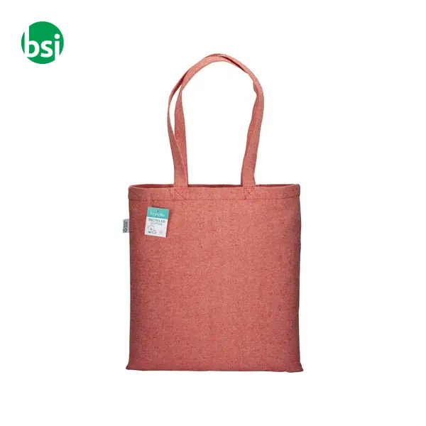 Shopper cotone riciclato personalizzate 38x42 GERTRUD -  4