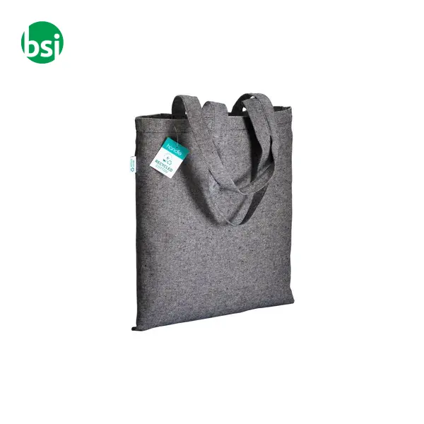 Shopper cotone riciclato personalizzate 38x42 GERTRUD -  23