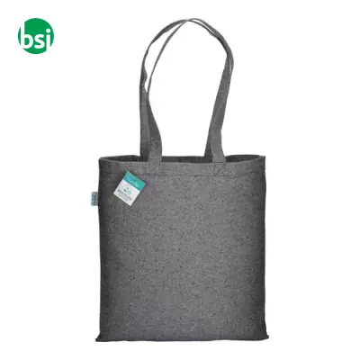 Shopper cotone riciclato personalizzate 38x42 GERTRUD - Immagine 10