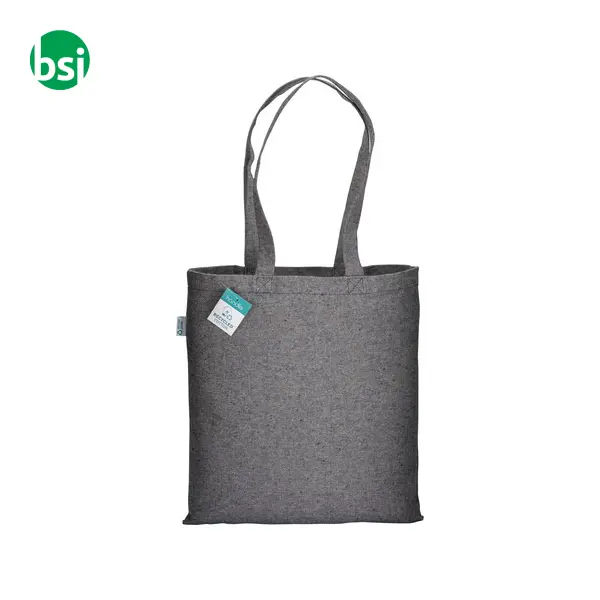 Shopper cotone riciclato personalizzate 38x42 GERTRUD -  10