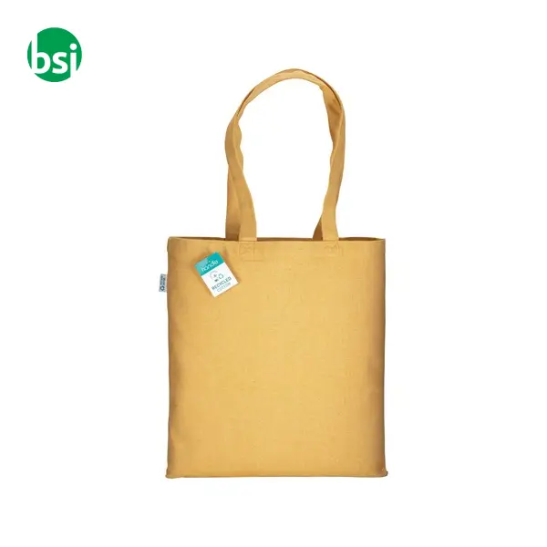 Shopper cotone riciclato personalizzate 38x42 GERTRUD -  14