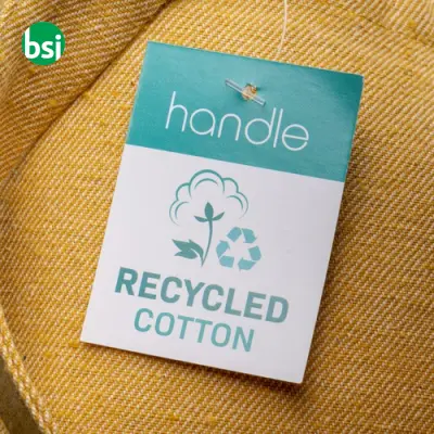 Shopper cotone riciclato personalizzate 38x42 GERTRUD - Immagine 15