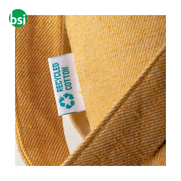 Shopper cotone riciclato personalizzate 38x42 GERTRUD -  16