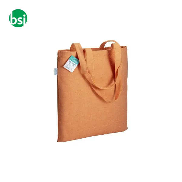 Shopper cotone riciclato personalizzate 38x42 GERTRUD -  21