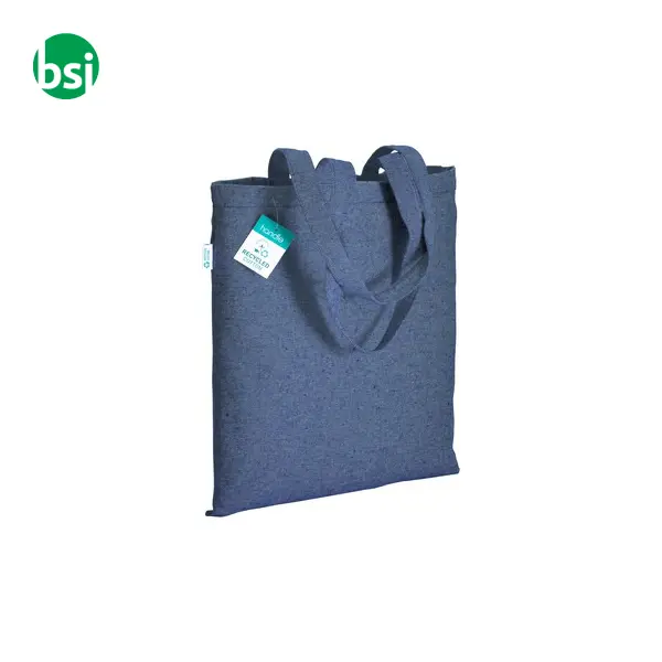 Shopper cotone riciclato personalizzate 38x42 GERTRUD -  20